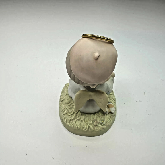 Precious Moments Figurine I Think You're Just Divine Holy Cow 272558 1997 sword - Picture 3 of 7